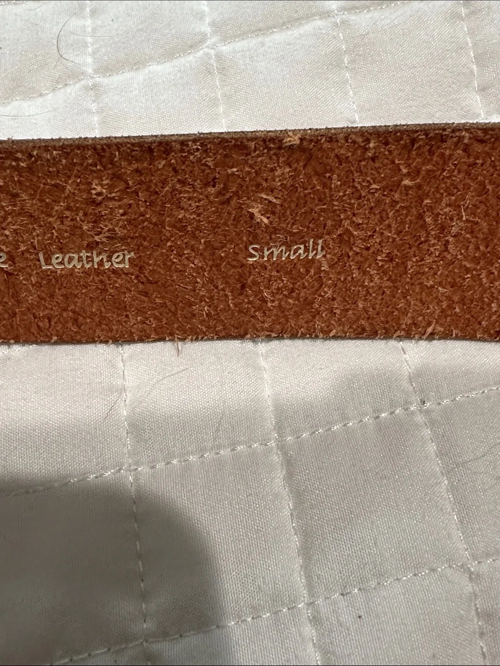 Fossil Women's Brown Leather Belt with Decorative Silver Bling Buckle